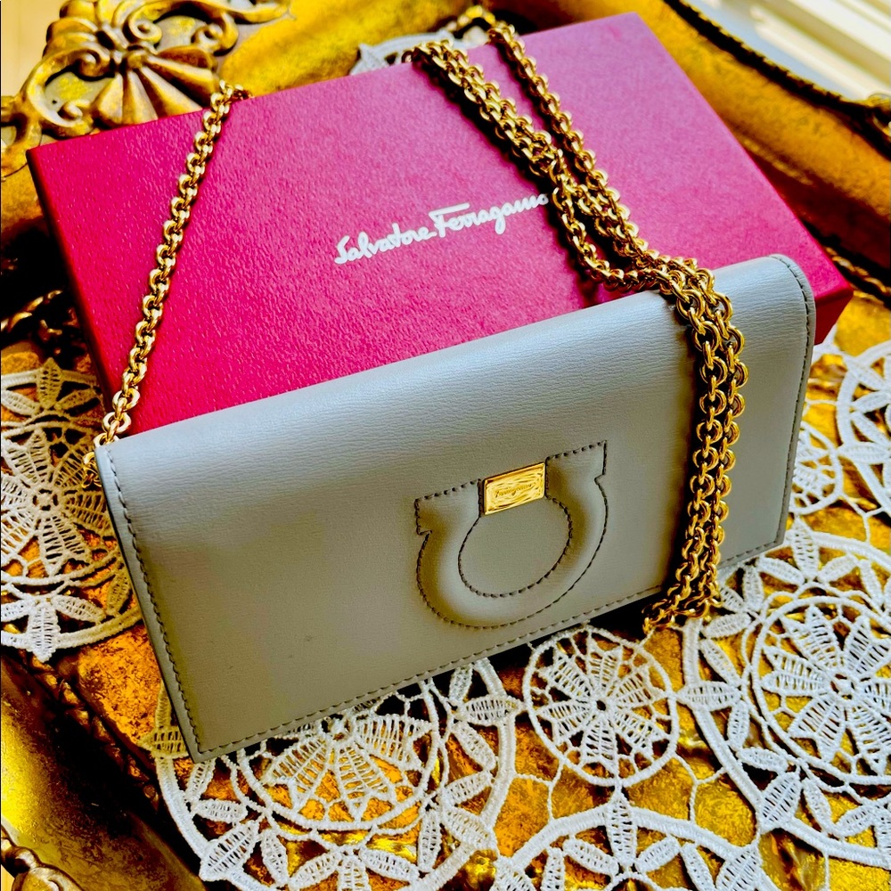 Salvador Farragamo crossbody mini bag in leather